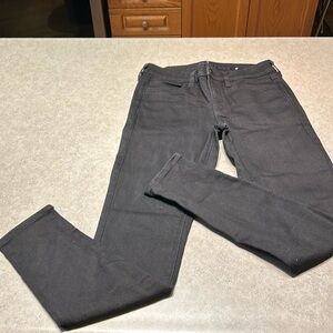 AE black denim jegging jeans